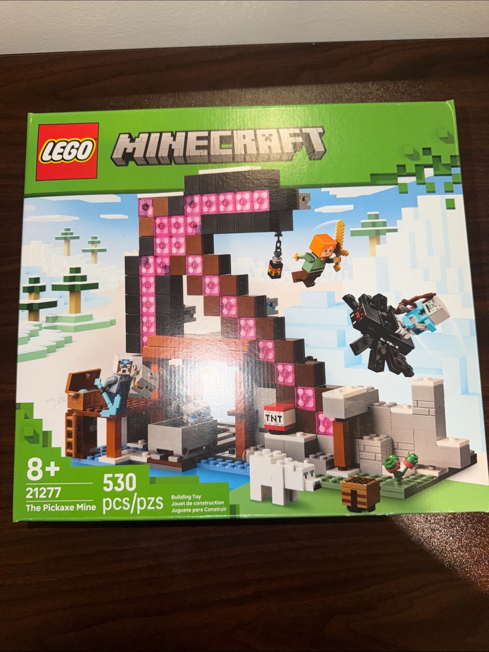 Lego Minecraft Mine Adventure Playset - Gray, Black, Brown